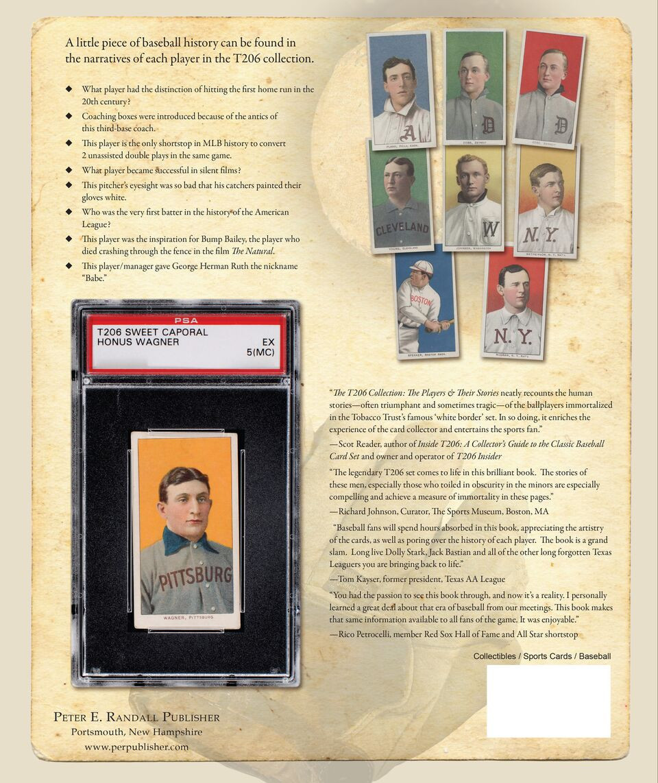The T206 Collection – The Players & Their Stories (NEW SECOND EDITION!)
