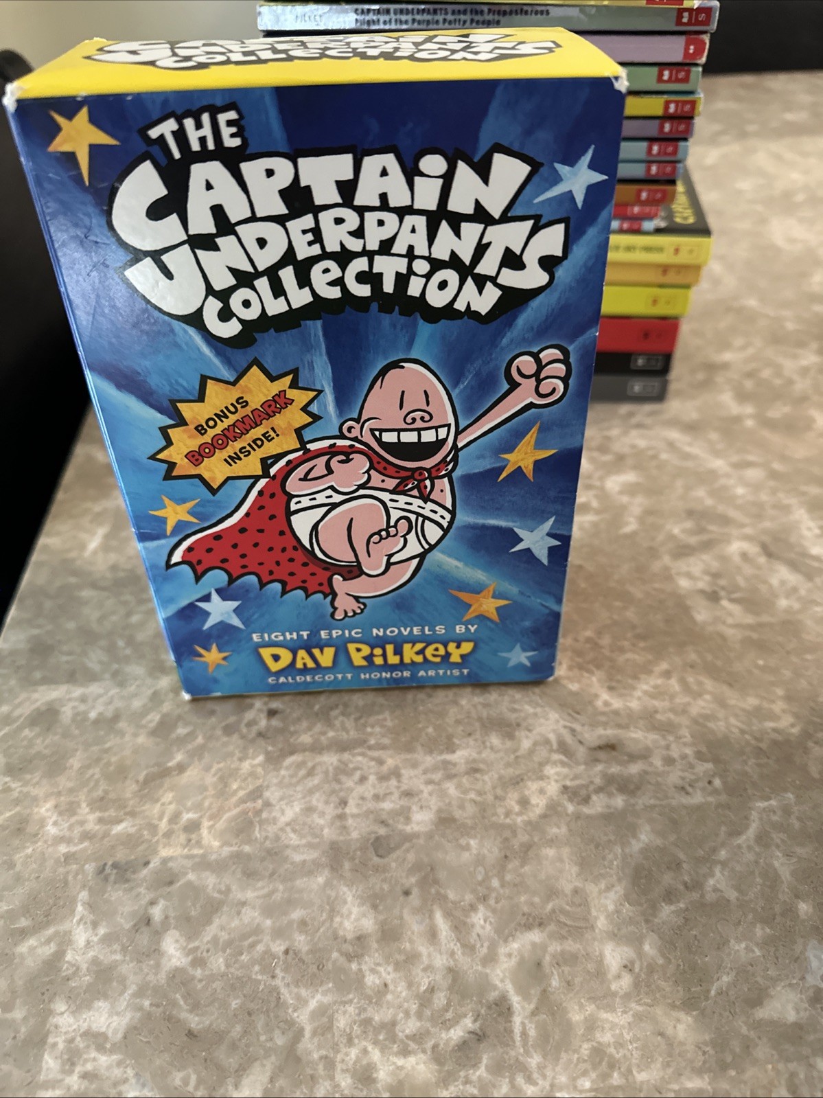 The Captain Underpants Collection Epic Novels by Dav Pilkey Paperback NEW