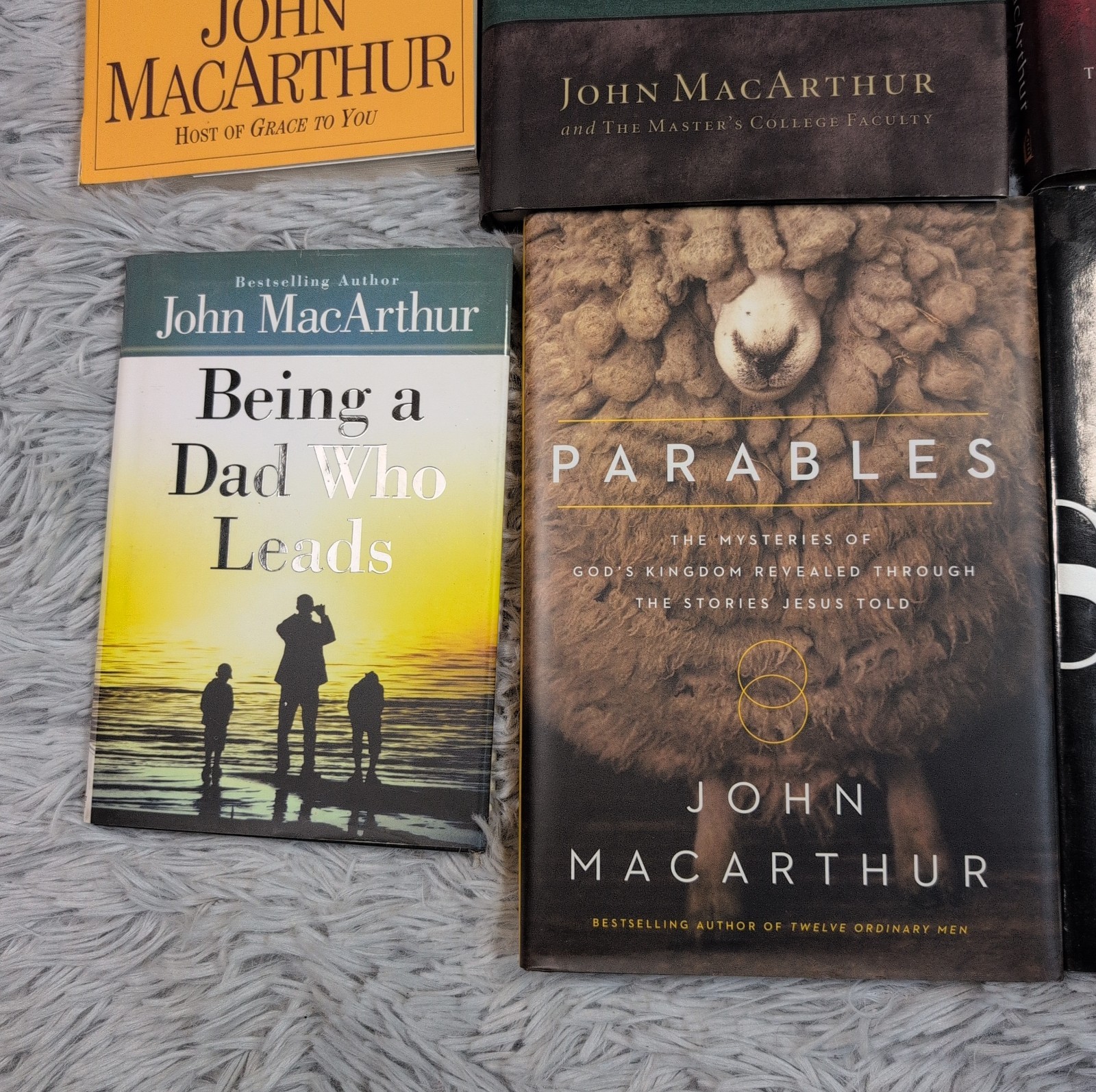 John MacArthur (Jr.) Collection Lot Of 16 Books John Piper Hardcore Softcover