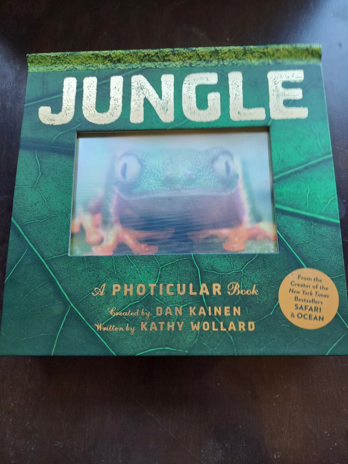 JUNGLE A PHOTICULAR BOOK by Kathy Wollard and Dan Kainen (2016, Hardcover)