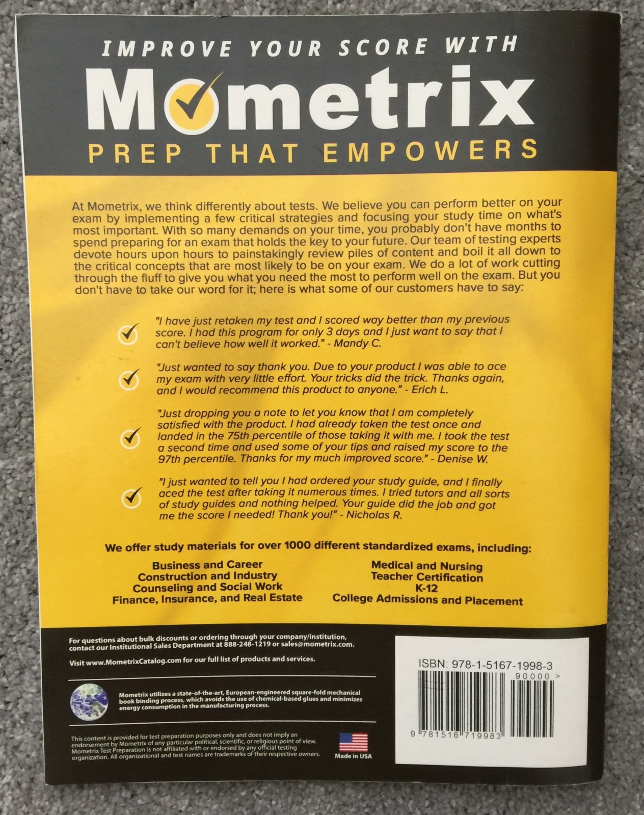Praxis Middle School Mathematics Secret Study Guide by Mometrix (2025)