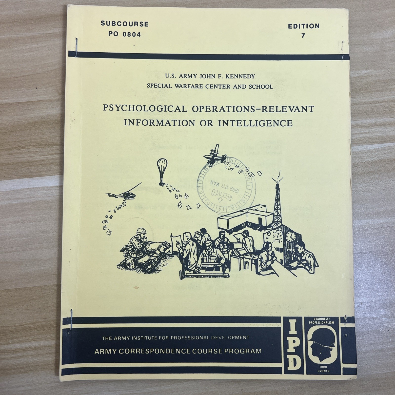 Rare PsyOps Manuals US Army Special Warfare Center