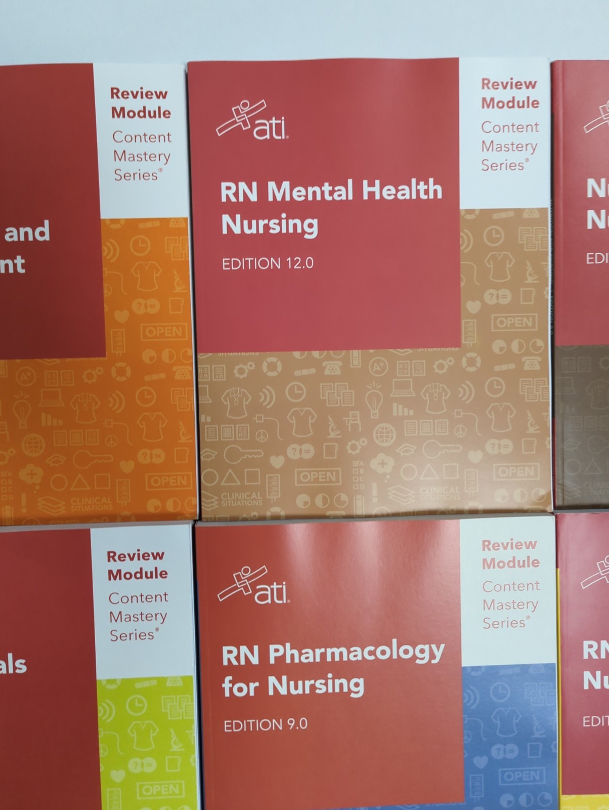 ATI RN Nursing Review Modules, Content Mastery Series, SET OF 9 TPRN6 2026