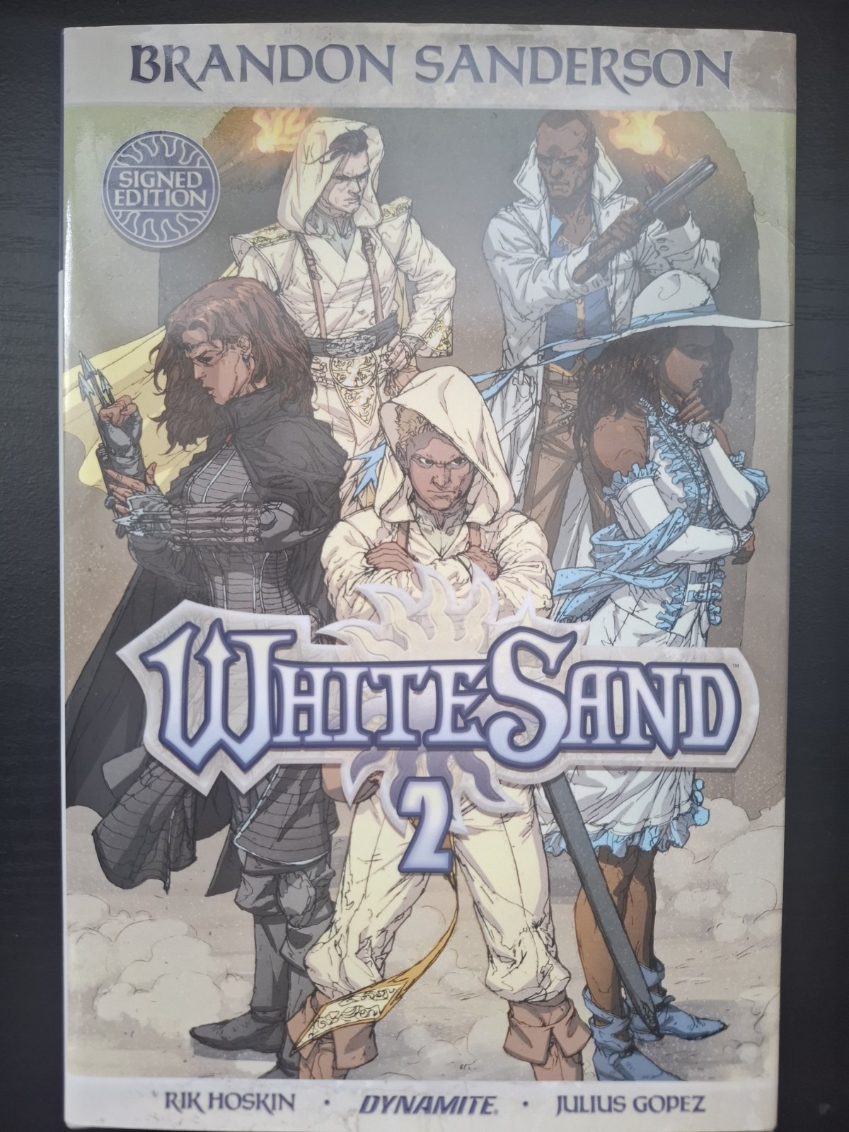 WHITE SAND 2 SIGNED EDITION- Brandon Sanderson Hardcover