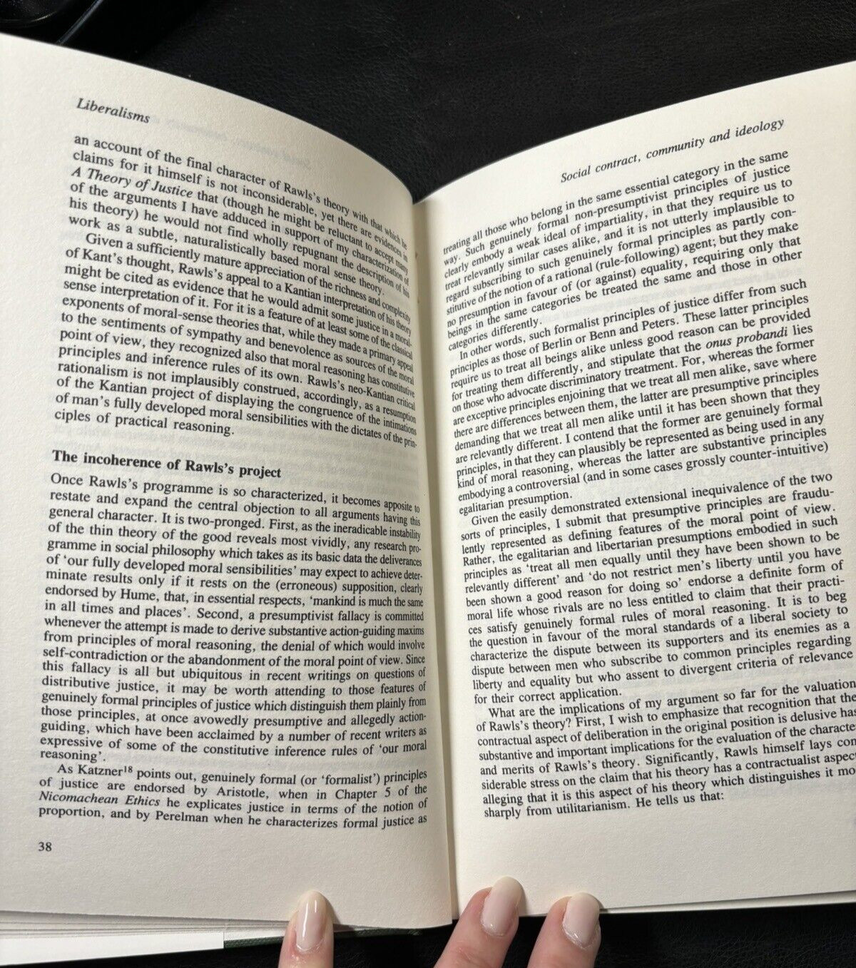 Liberalisms: Essays in Political Philosophy, Gray, John