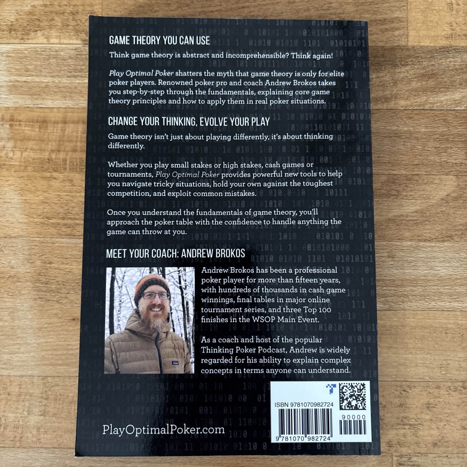 Andrew Brokos Play Optimal Poker (Paperback) Play Optimal Poker