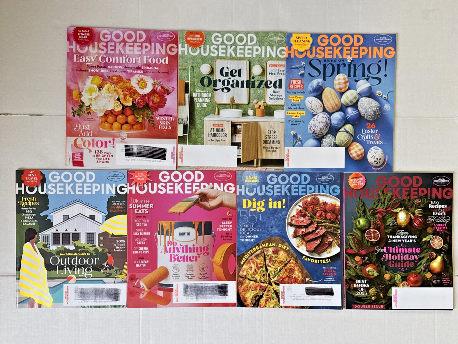 7 issues of Good Housekeeping Magazine 2023 free shipping