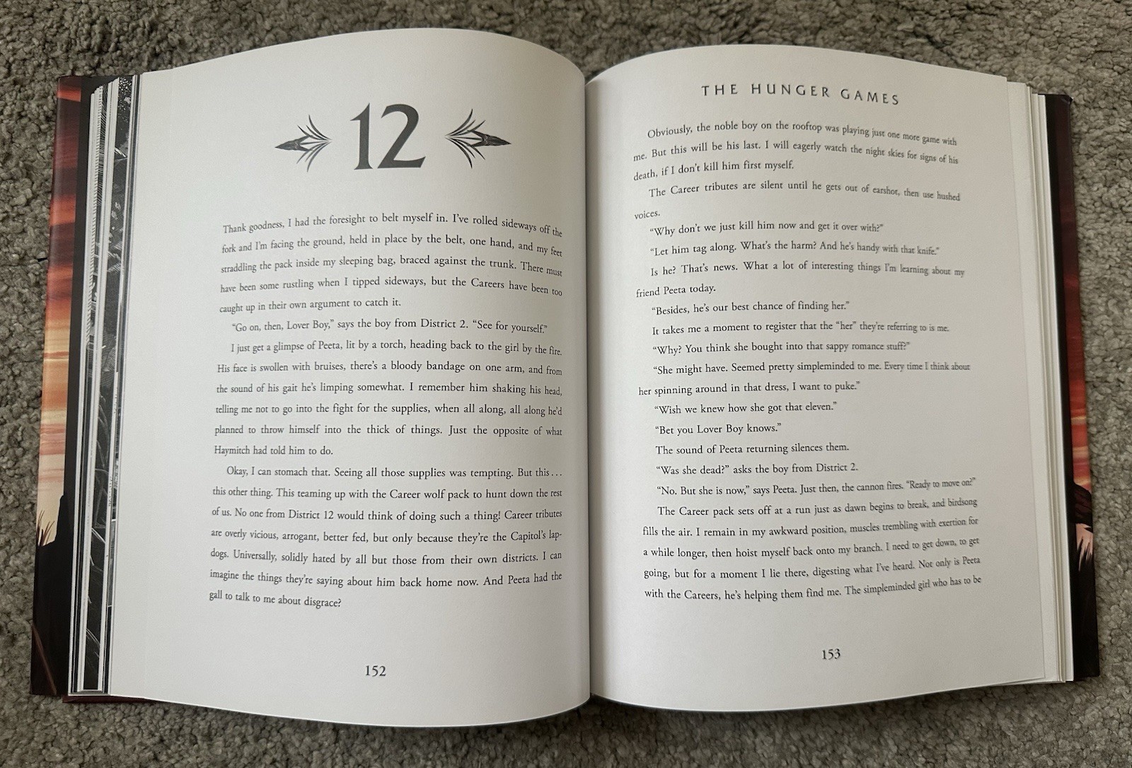 Suzanne Collins The Hunger Games Illustrated Edition Hardcover Nico Delort Art