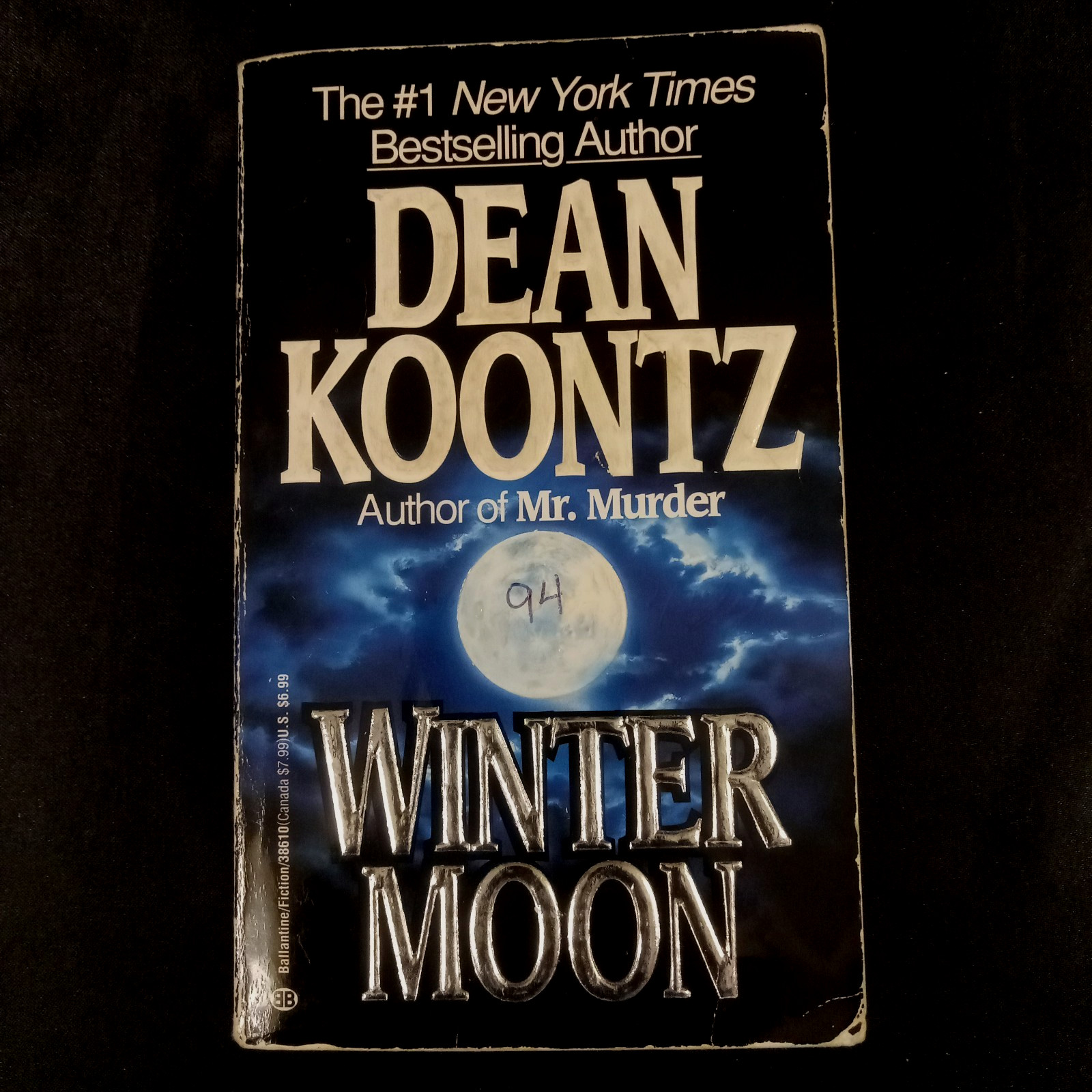 Dean Koontz 6 Book Lot Paperback Thriller Mystery Suspense Fiction Novel Set