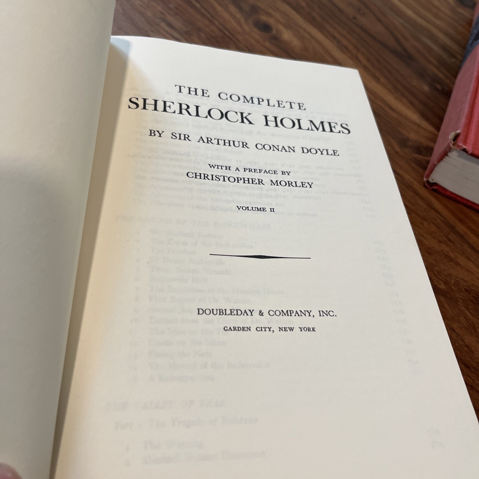 The Complete Sherlock Holmes in Two Volumes By Sir Arthur Conan Doyle