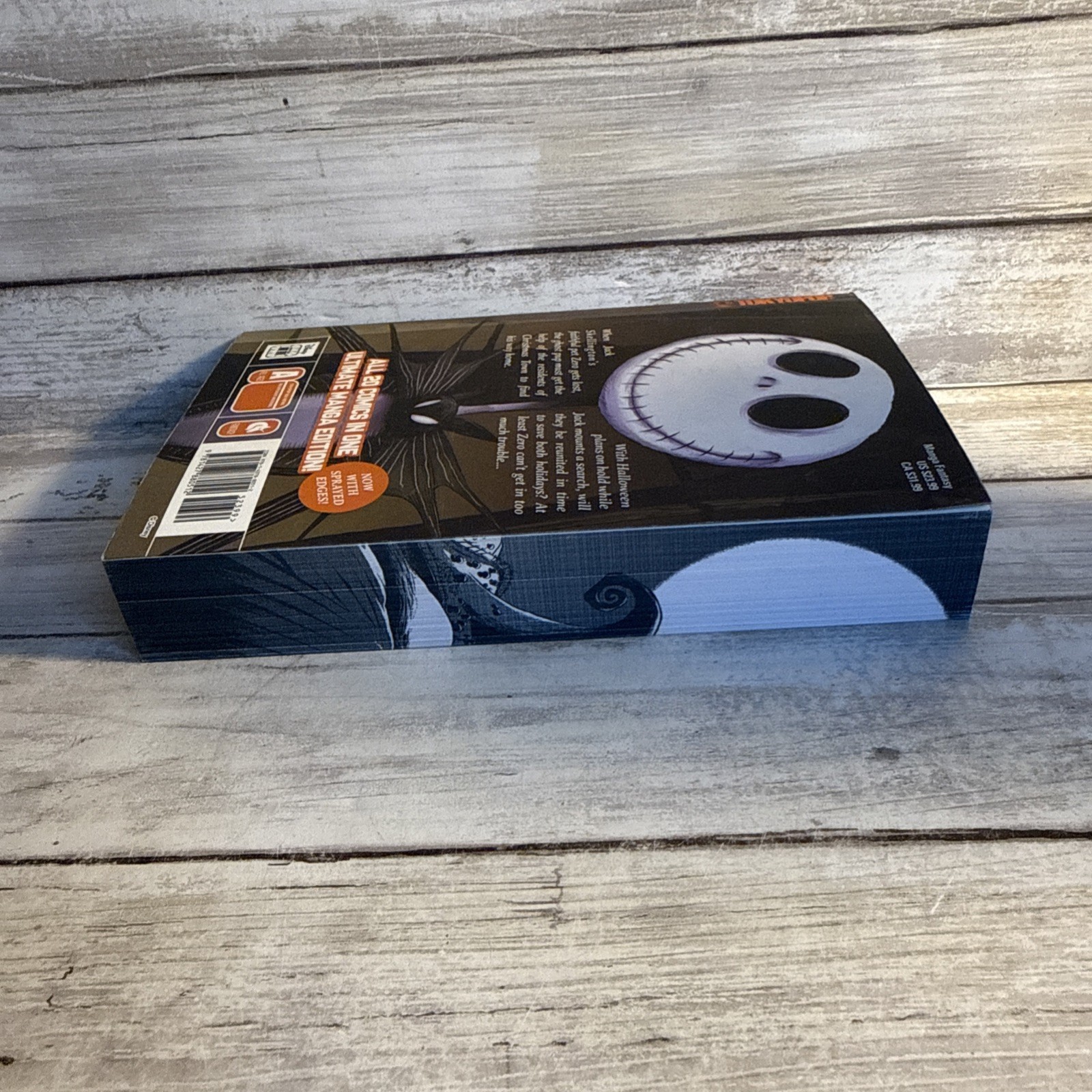 New! Disney Tim Burton’s The Nightmare Before Christmas Zero’s Journey Manga