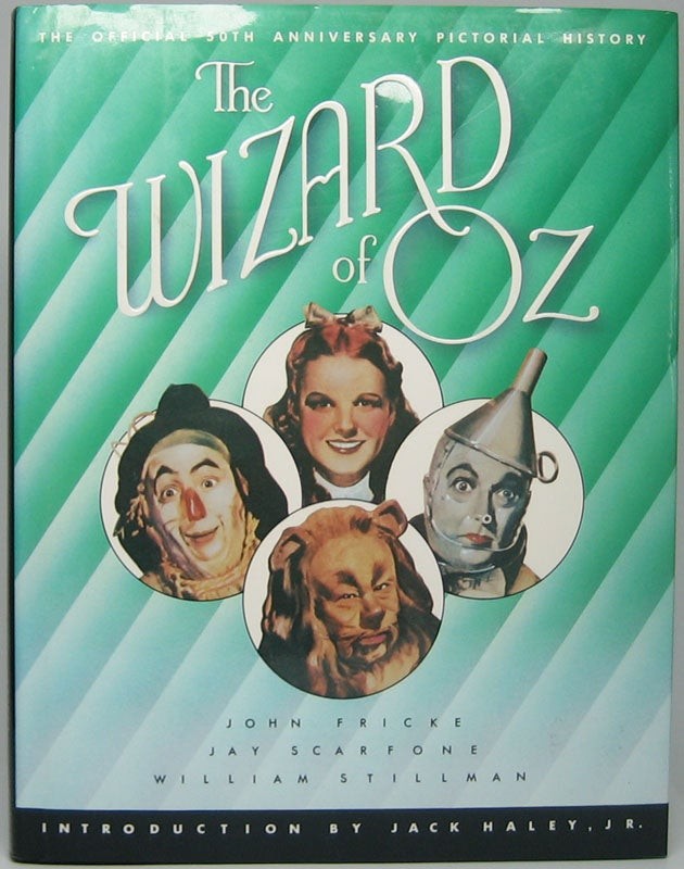 John FRICKE / Wizard of Oz The Official 50th Anniversary Pictorial Signed 1989
