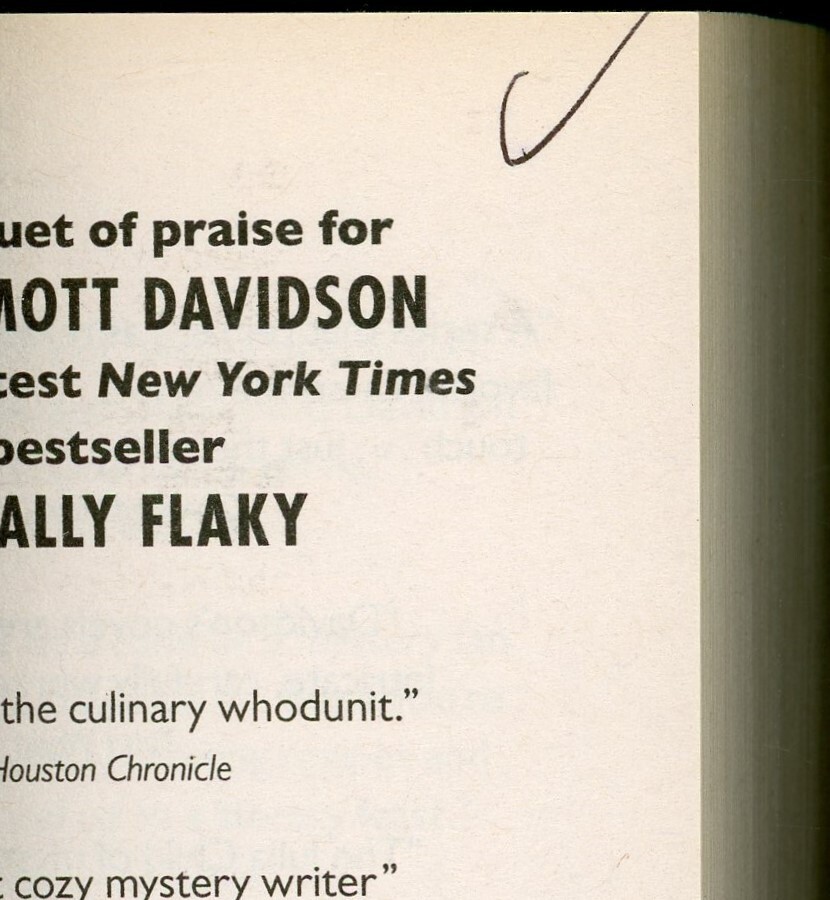 Goldy Schulz Culinary Mystery Lot of 8 Paperback by Diane Davidson