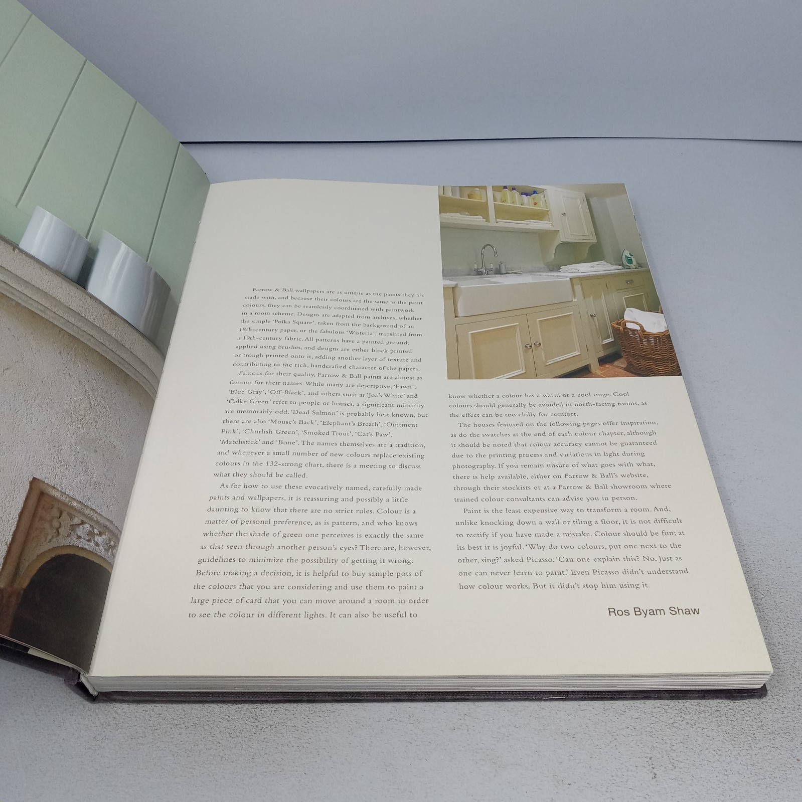 Farrow & Ball Living with Colour: 2010 Ryland Peters & Small HC by Ros Byam Shaw