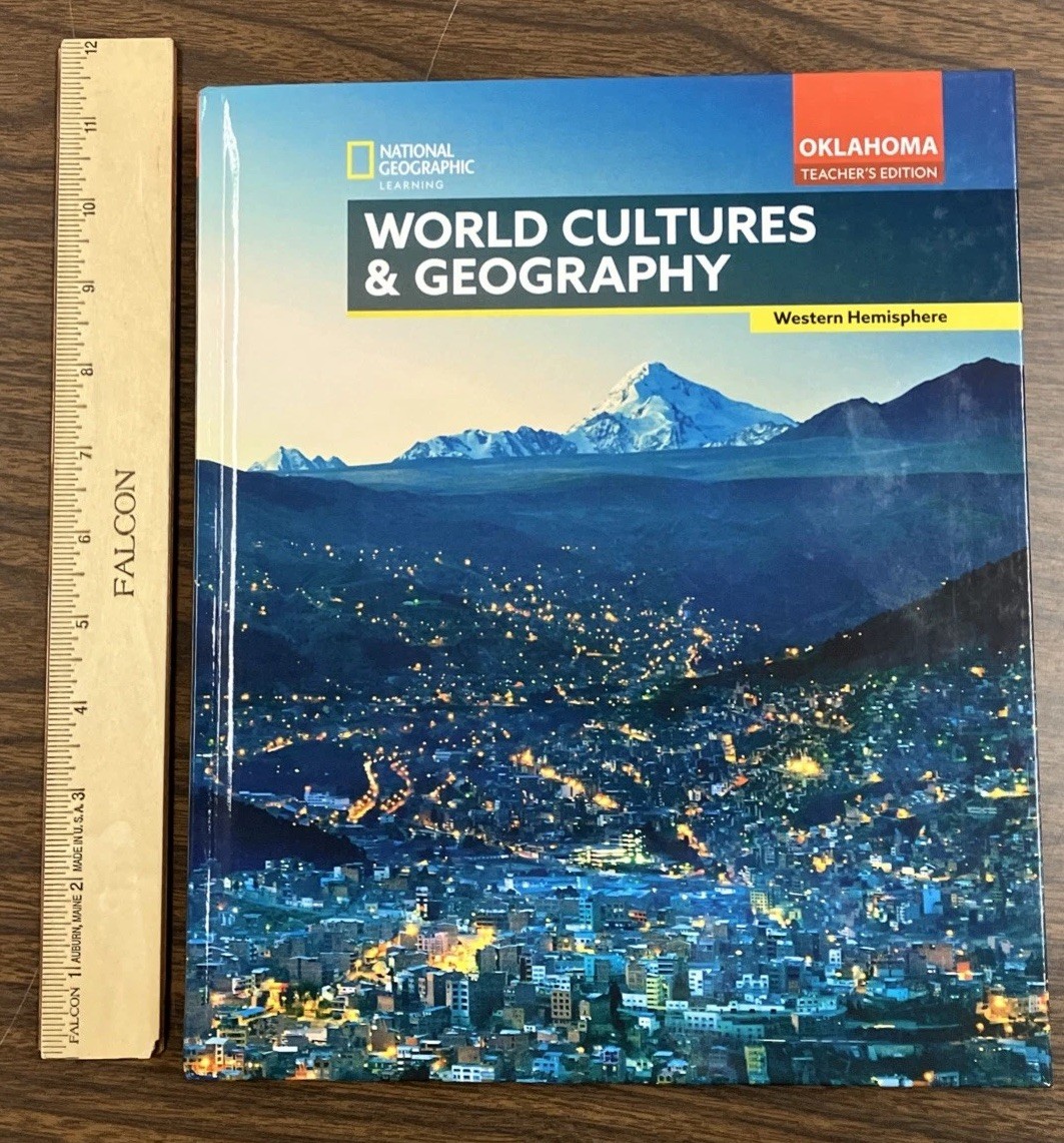 LOT World Cultures & Geography WESTERN Hemisphere 2027 Student/Teacher/Notebk OK