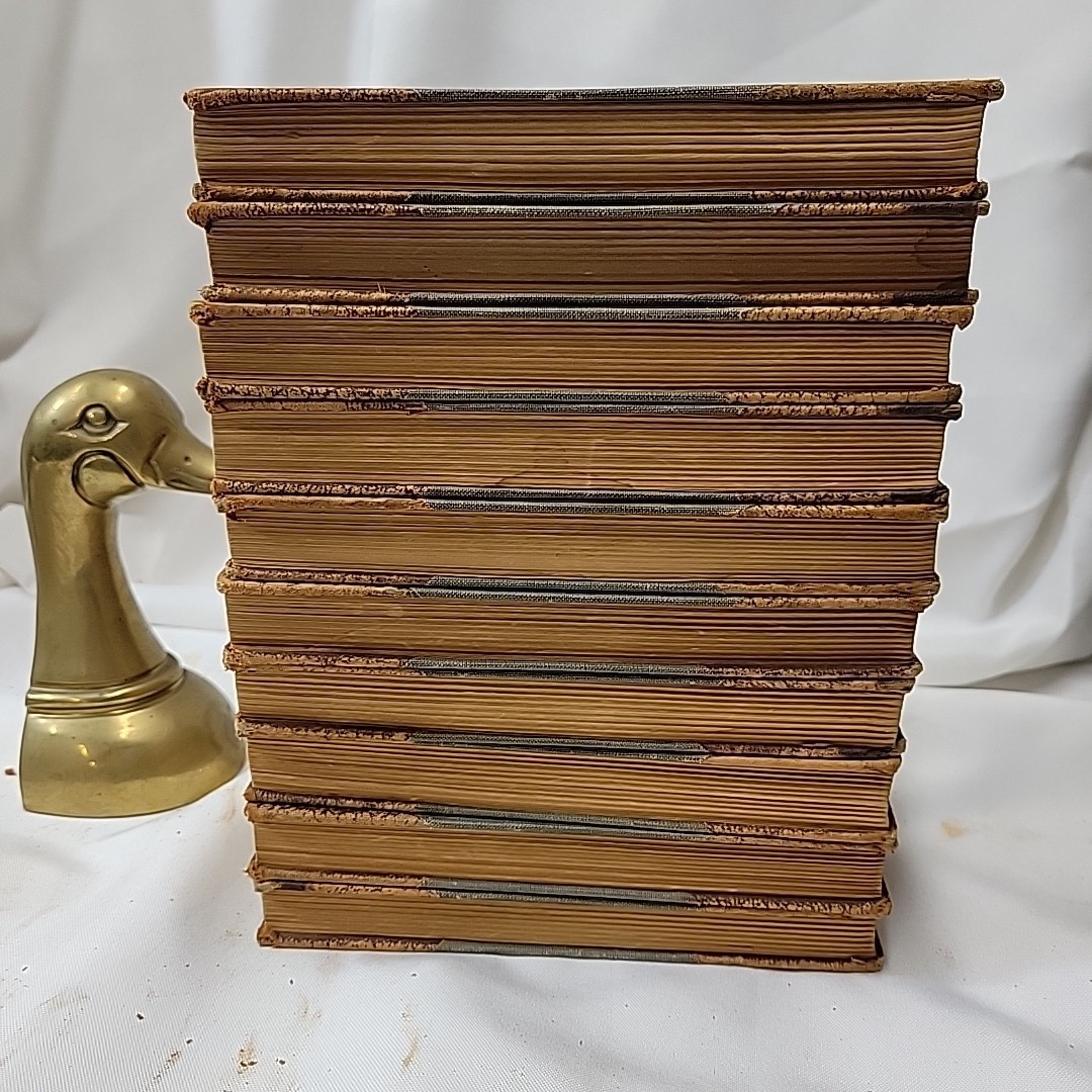 1915 Mental Efficiency Series Complete 10 Volume Set Hardcover Books
