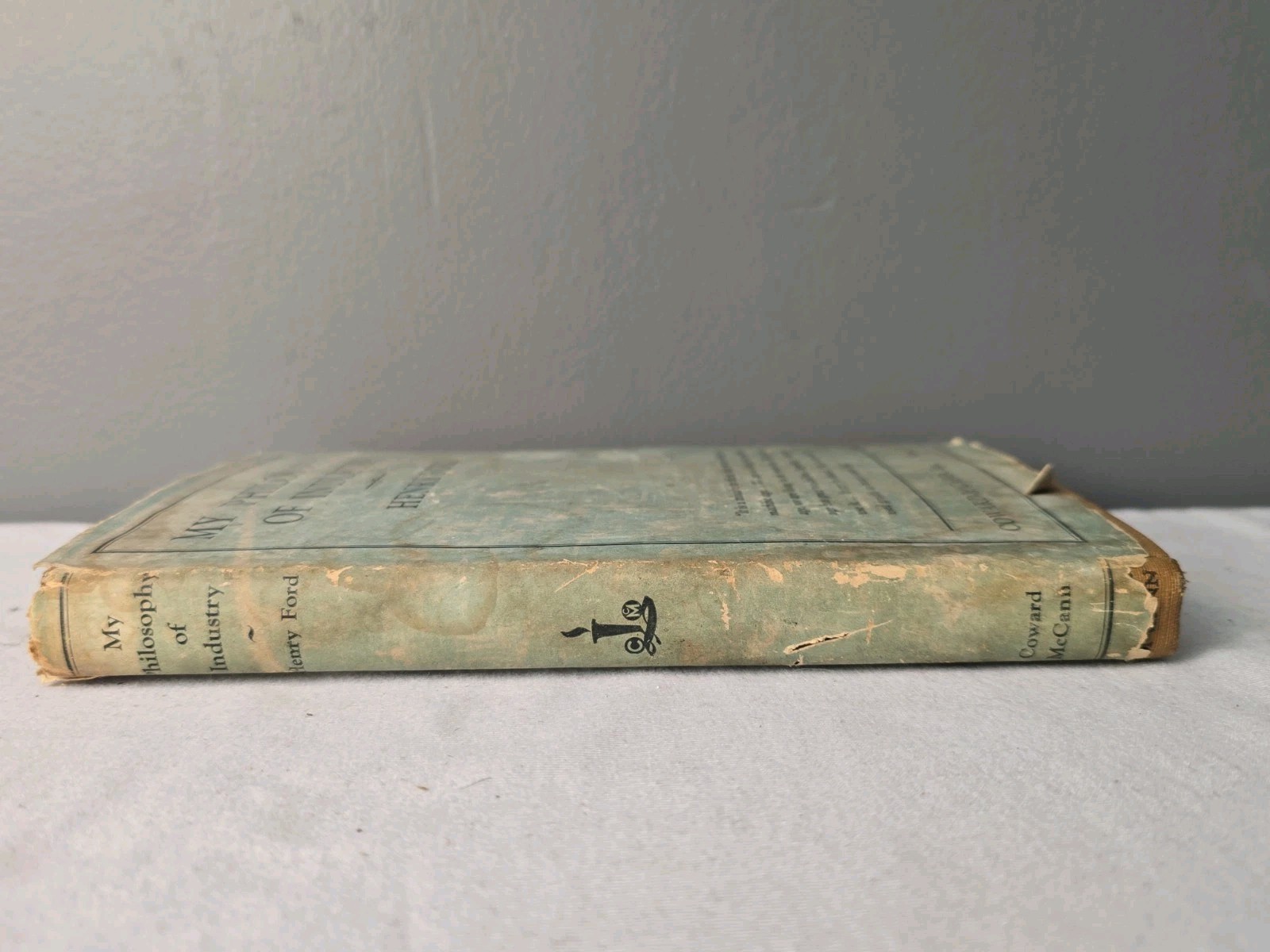 Henry Ford / My Philosophy of Industry An Authorized Interview by Fay Leone 1st