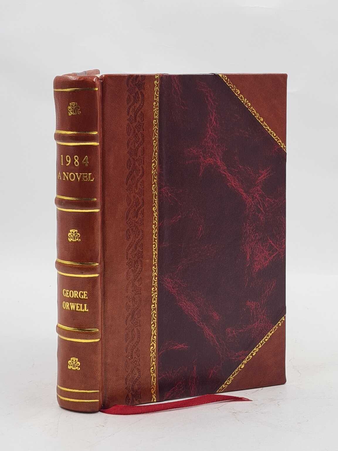 1984 a novel 1977 by George Orwell [Leather Bound]
