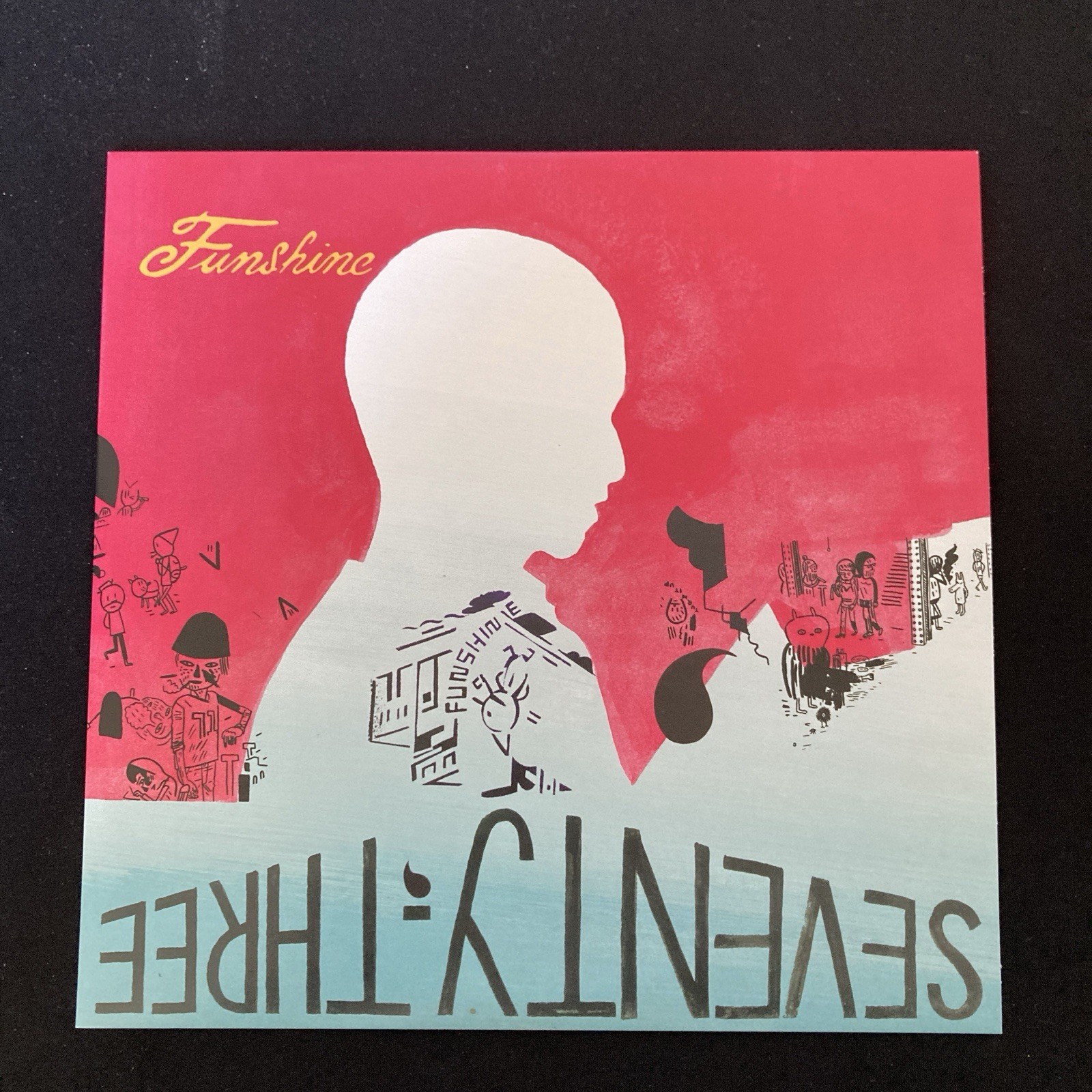 SEVENTY-THREE FUNSHINE book w/ 10″ vinyl RECORD Jason Jagel Art Hardcover SIGNED