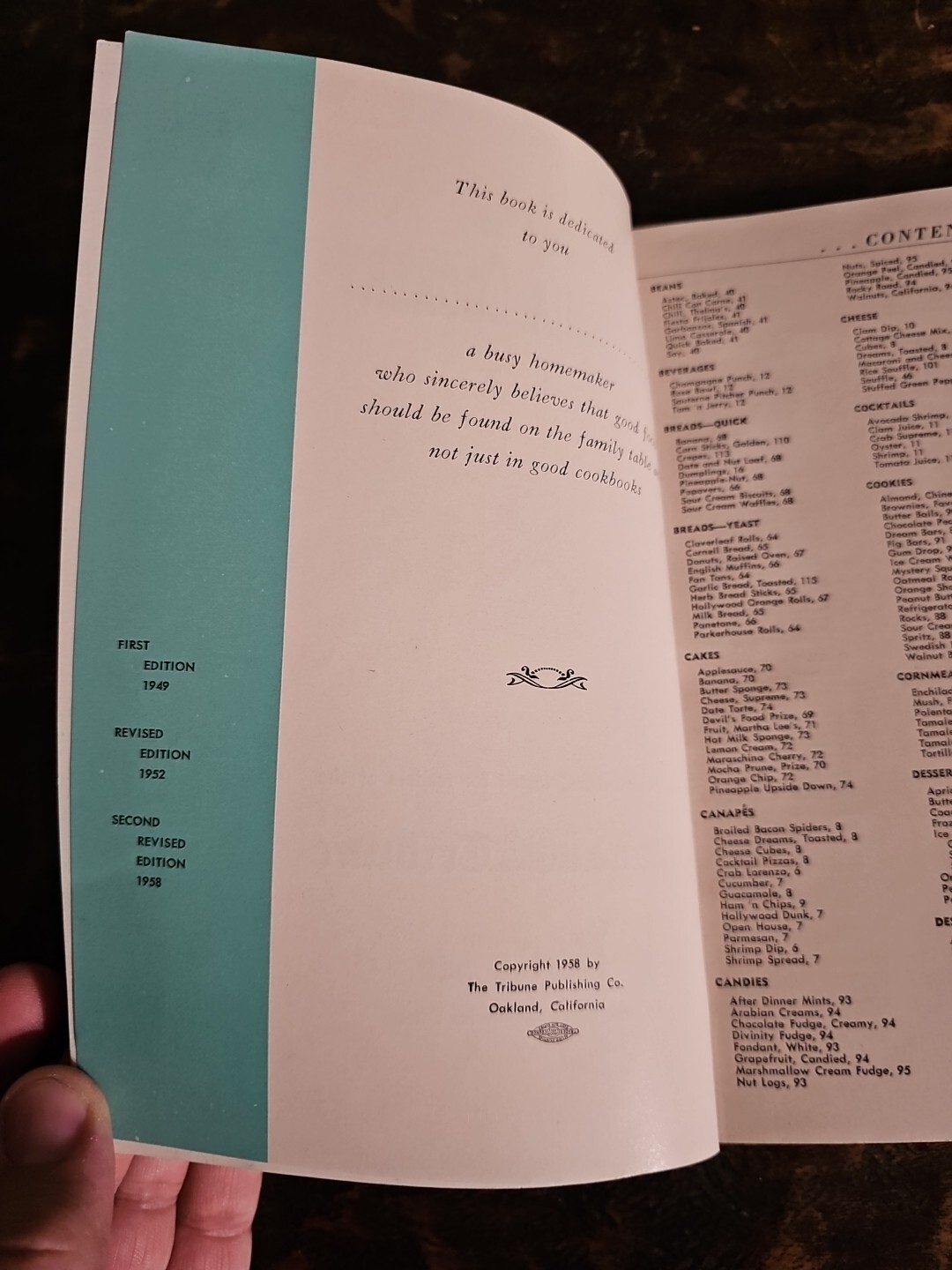 A Book Of California Cookery By Martha Lee 1958