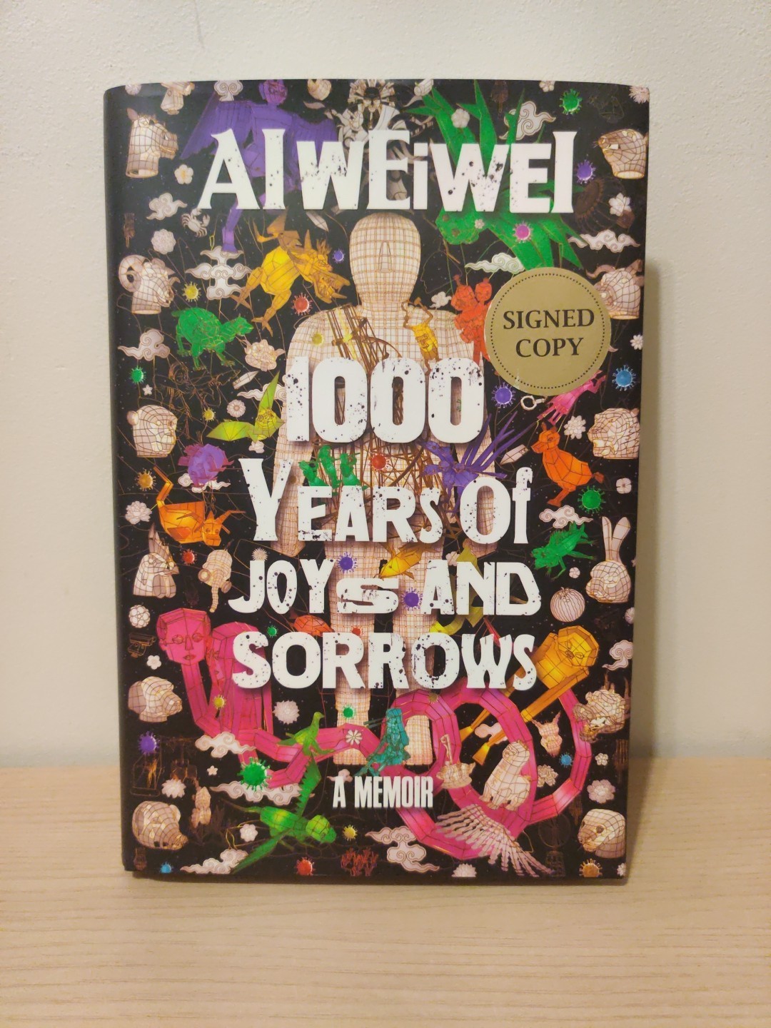 1000 Years of Joys and Sorrows by Ai Weiwei, New Signed First Edition