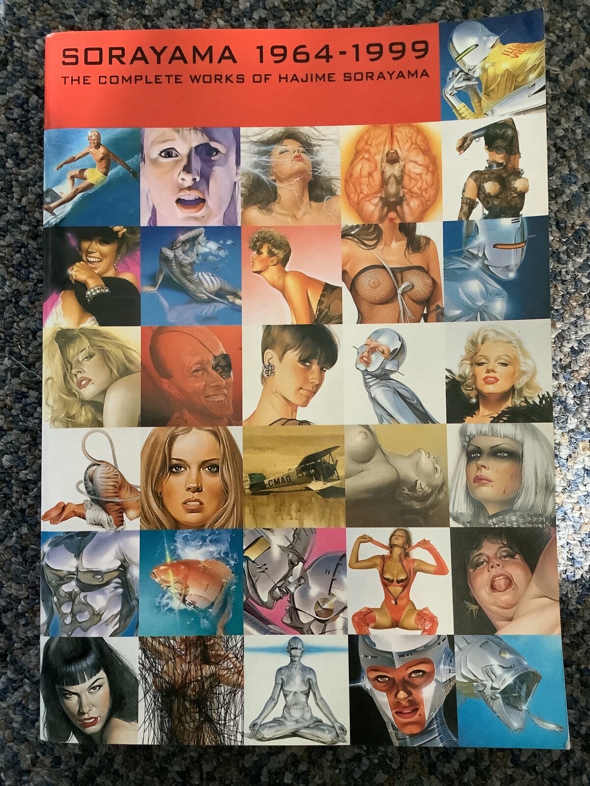 SORAYAMA 1964-1999 THE COMPLETE WORKS OF HAJIME SORAYAMA BOOK 1998 SAKUHIN-SHA