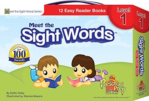 Meet the Sight Words – Level 1 – Easy Reader Books (boxed set of 12 books)