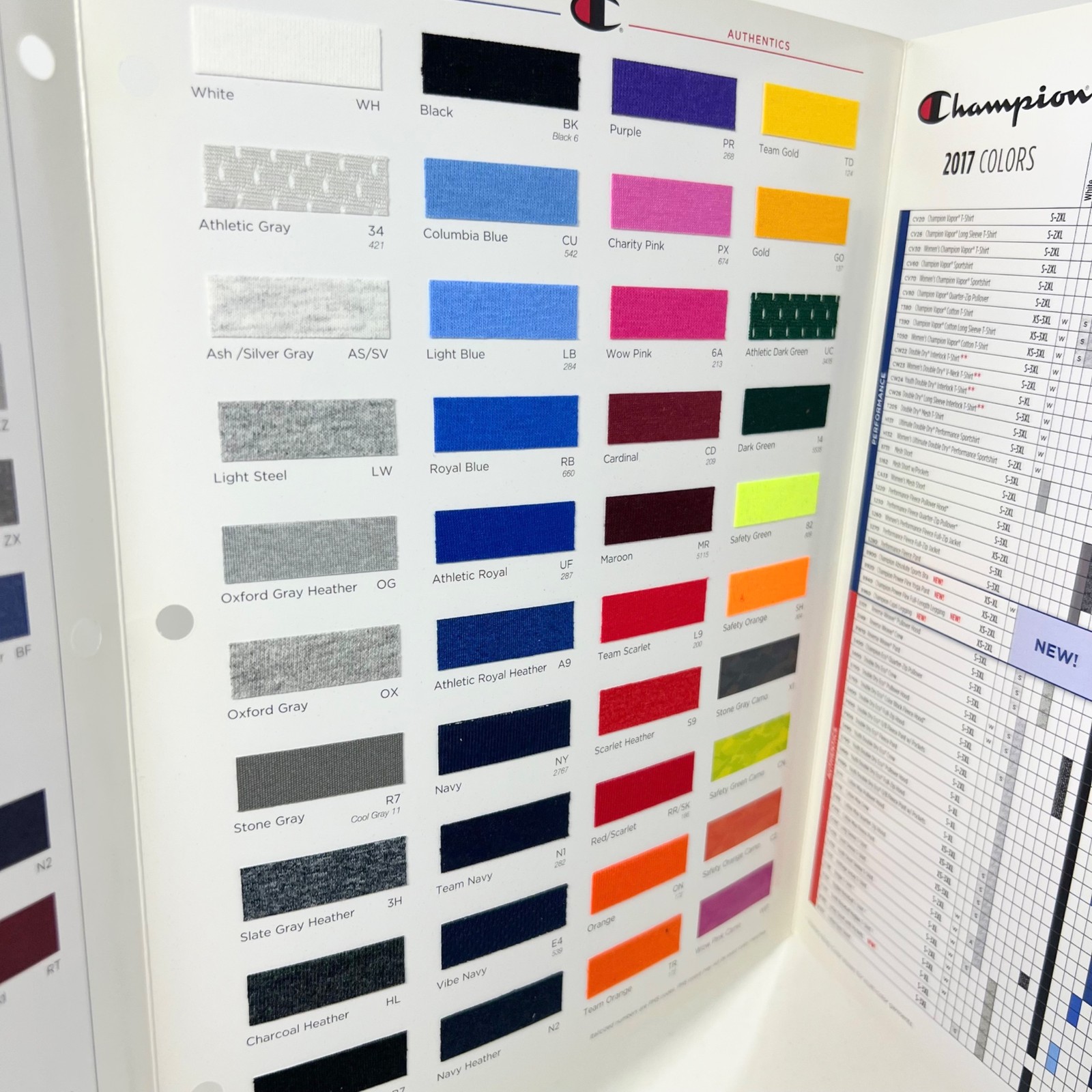Champion Showcasing Their Colors Collection 2017