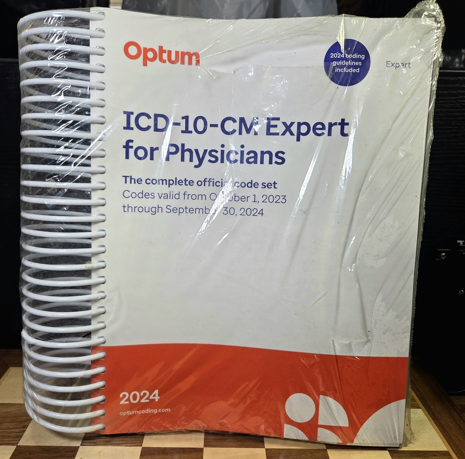 Optum ICD-10-CM Expert for Physicians The Complete Official Code Set 2024 Book
