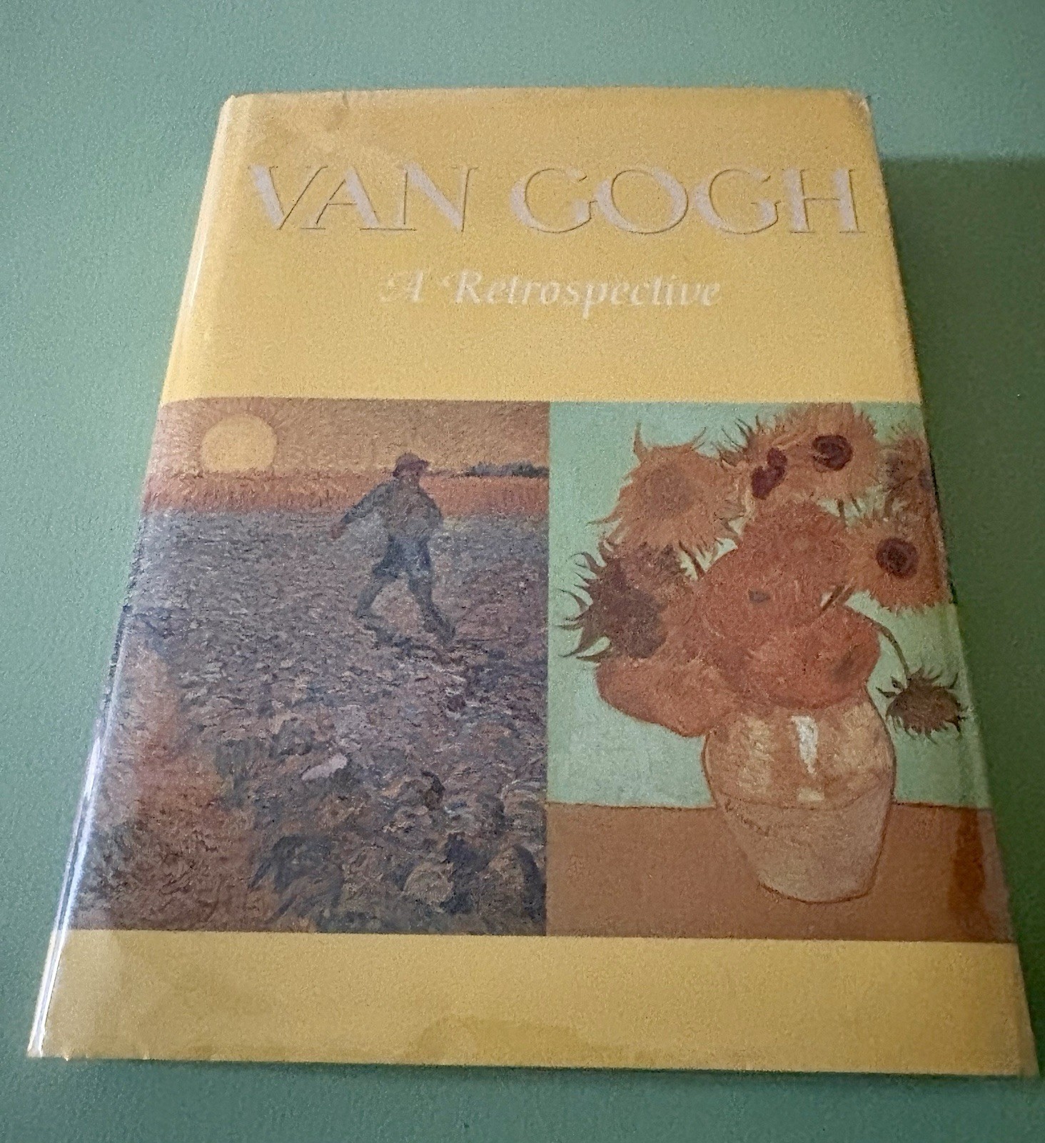 Van Gogh, HARDCOVER. A Retrospective. 5 LB. 3 Oz. LARGE BOOK, Retails at $75