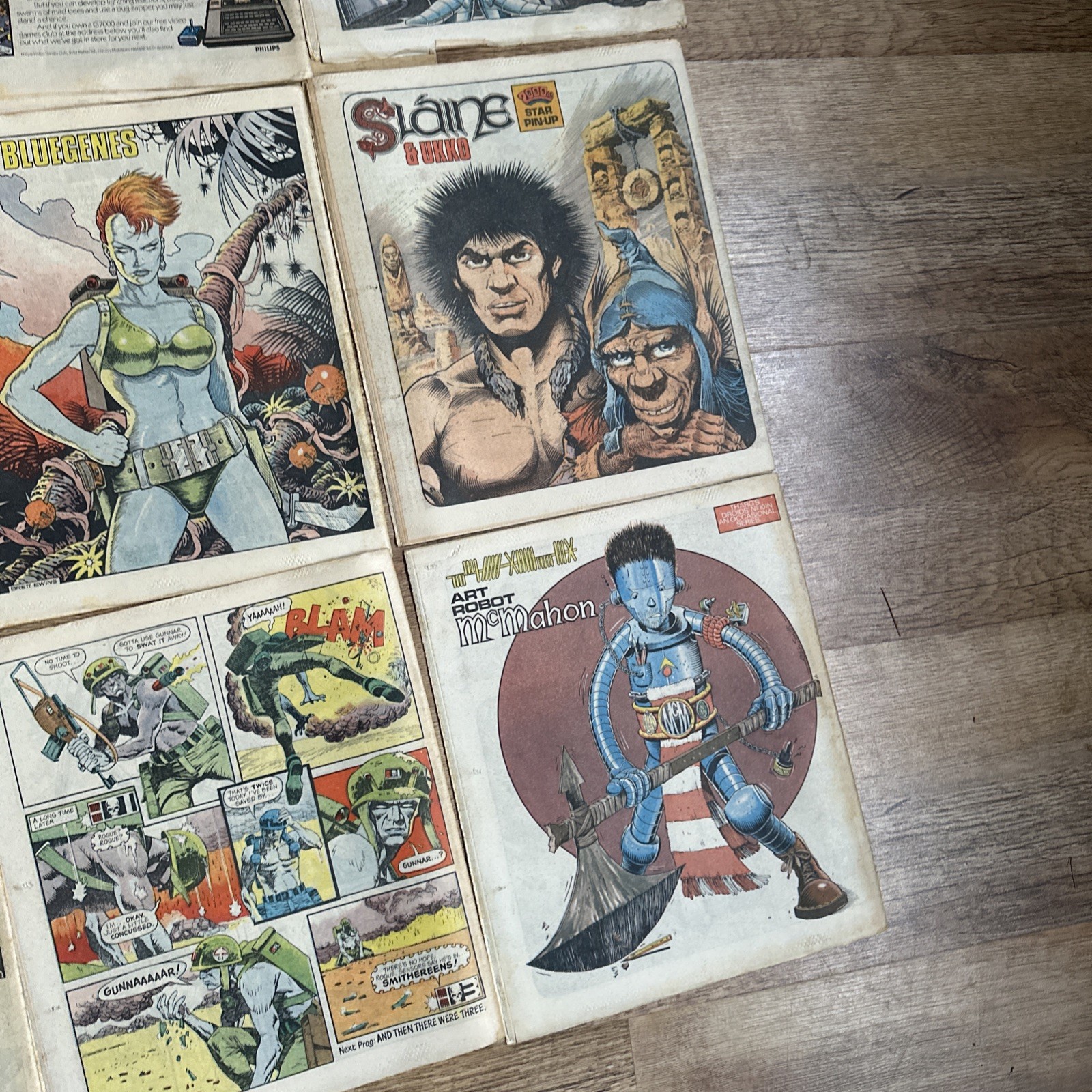 2000AD Progs Judge Dredd issues 340 – 359 job lot
