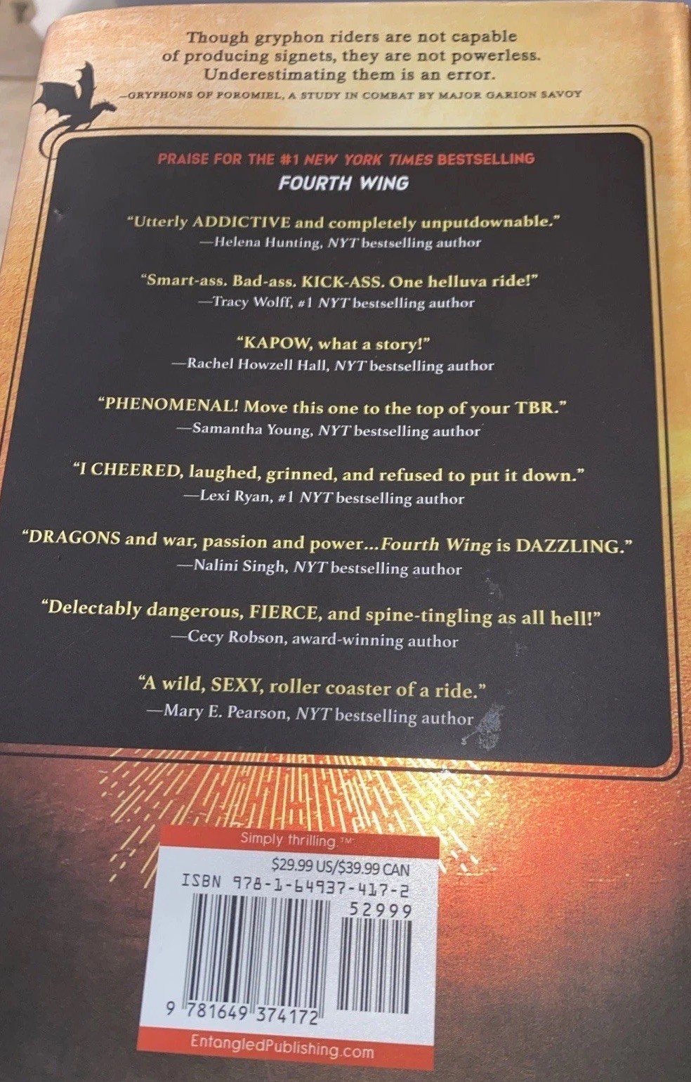 Iron Flame by Rebecca Yarros – Paperback, New, The Empyrean Series #2