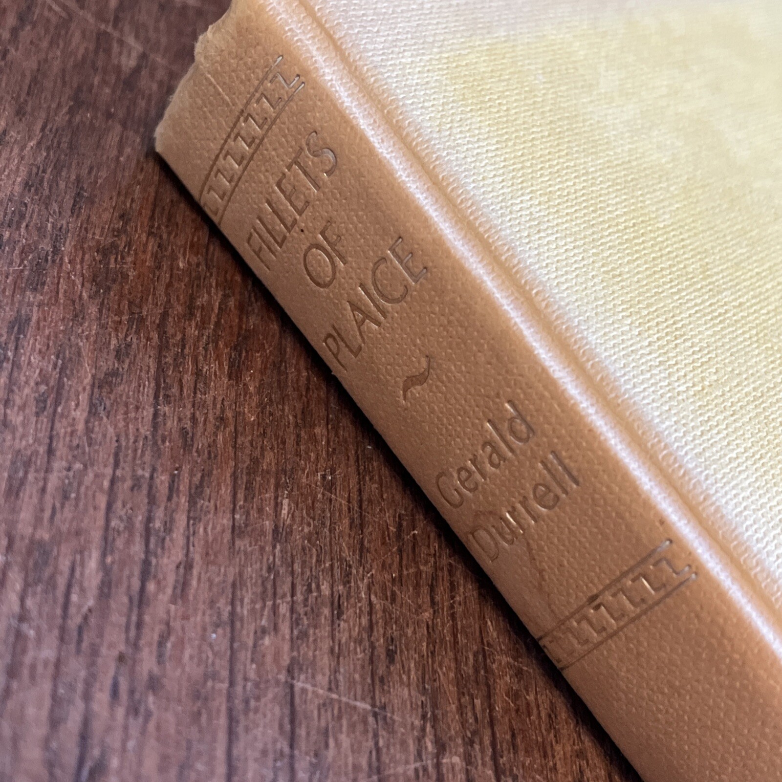 Fillets of Plaice Gerald Durrell hardback 1972 Book Club Edition