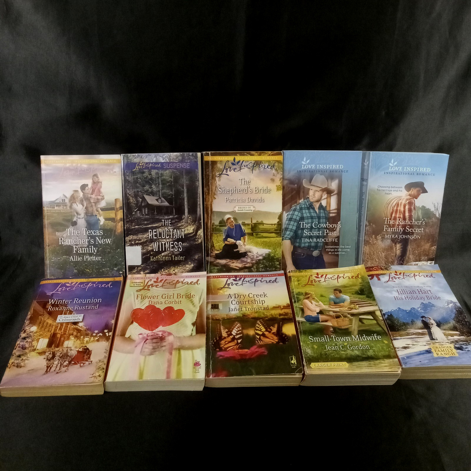 Love Inspired Suspense Lot 10 Harlequin Christian Romance Thriller Paperbacks