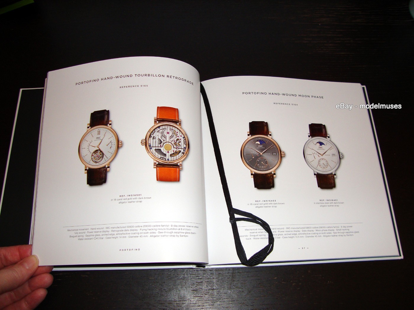 IWC SCHAFFHAUSEN Luxury Watch HARDCOVER CATALOG 2017 2018 – 138 Pages