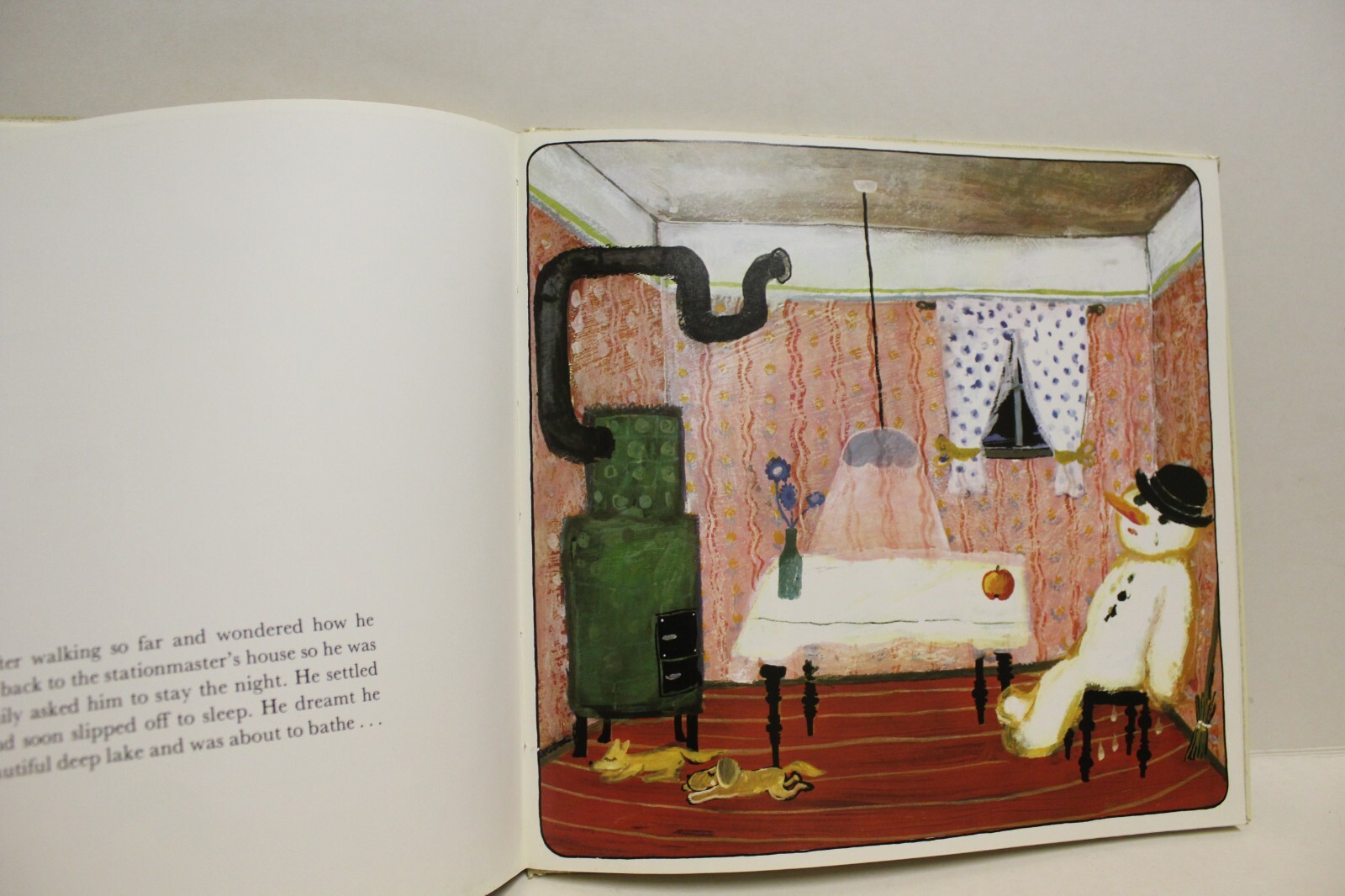 Janosch Oh Dear, Snowman Hardback 26×27.5cm 1976
