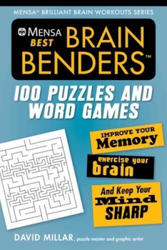 Mensa Best Brain Benders: 100 Puzzles and Word Games (Mensa Brilliant – GOOD