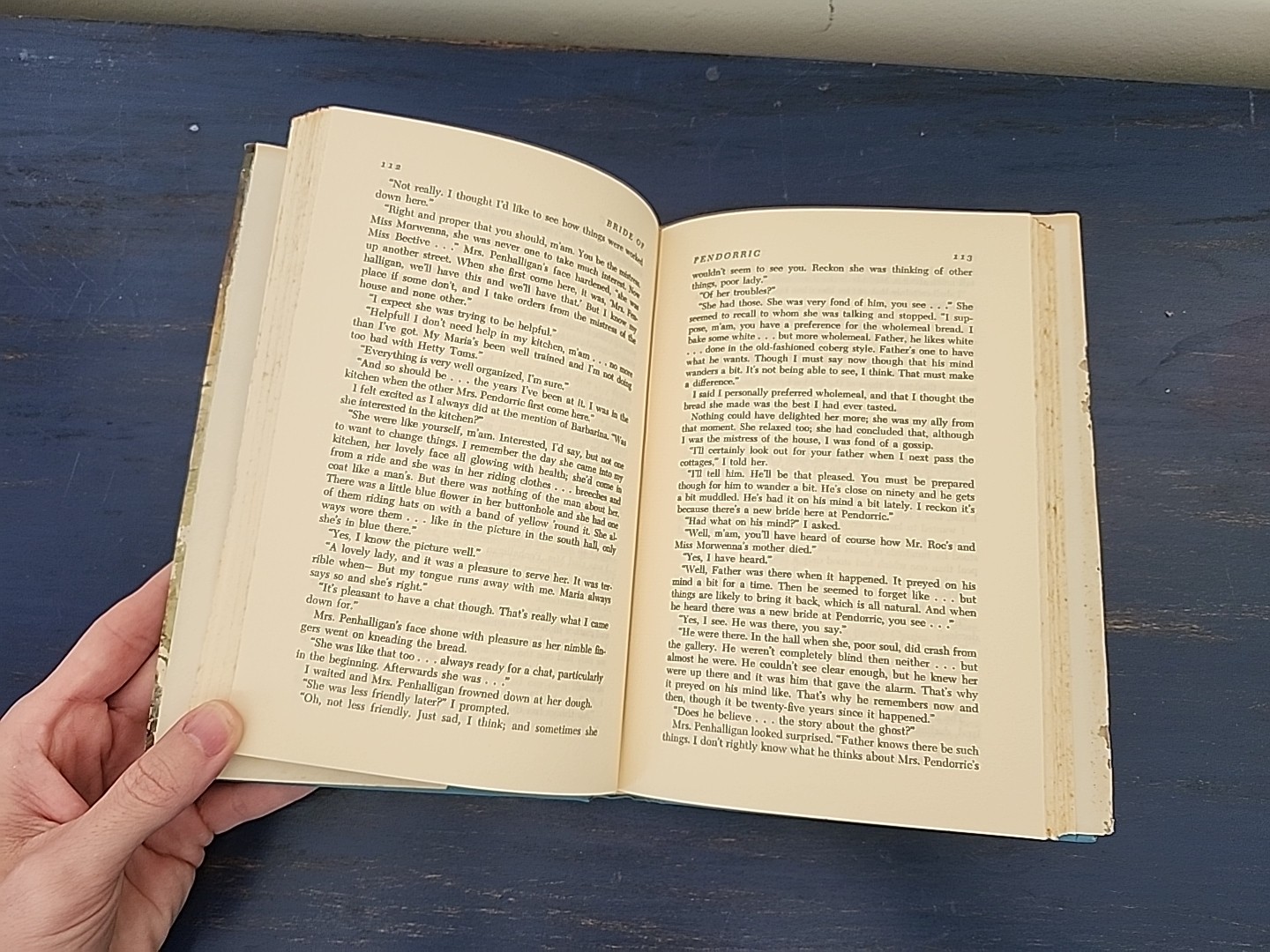 Vintage 1963 first edition hardcover book of Bride of Pendorric by Victoria Holt