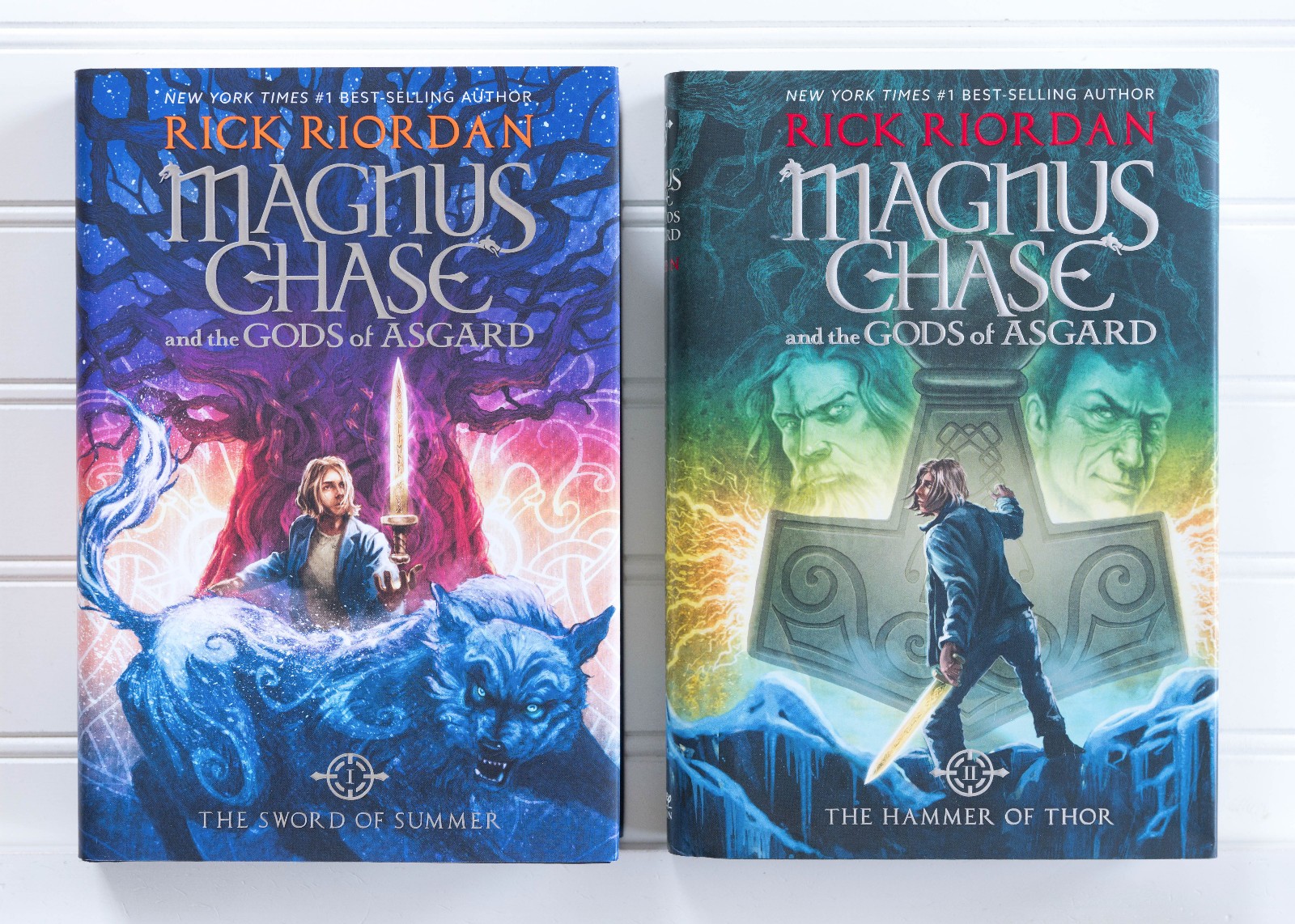 Rick Riordan MAGNUS CHASE Complete Series Lot of 3 Set 1st/1st HARDCOVER Books
