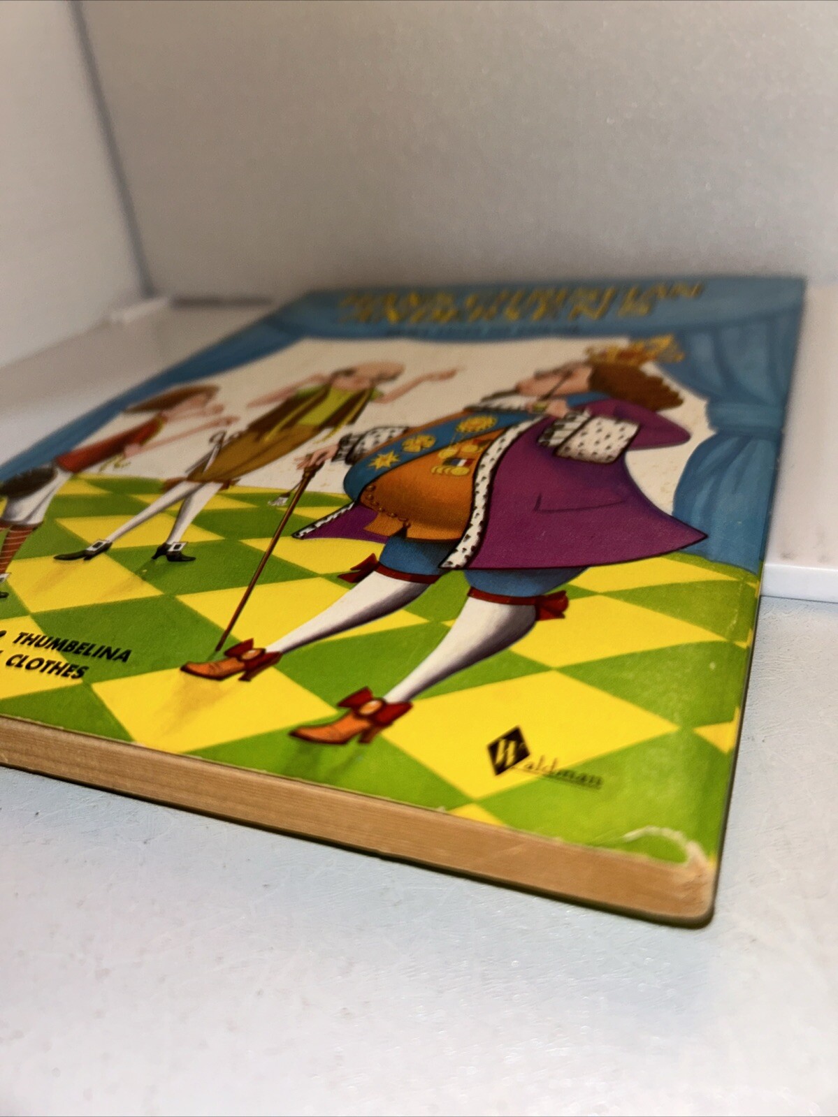 HANS CHRISTIAN ANDERSEN’S COLORING BOOK 1962 Waldman Publishing UNUSED 96 Pages