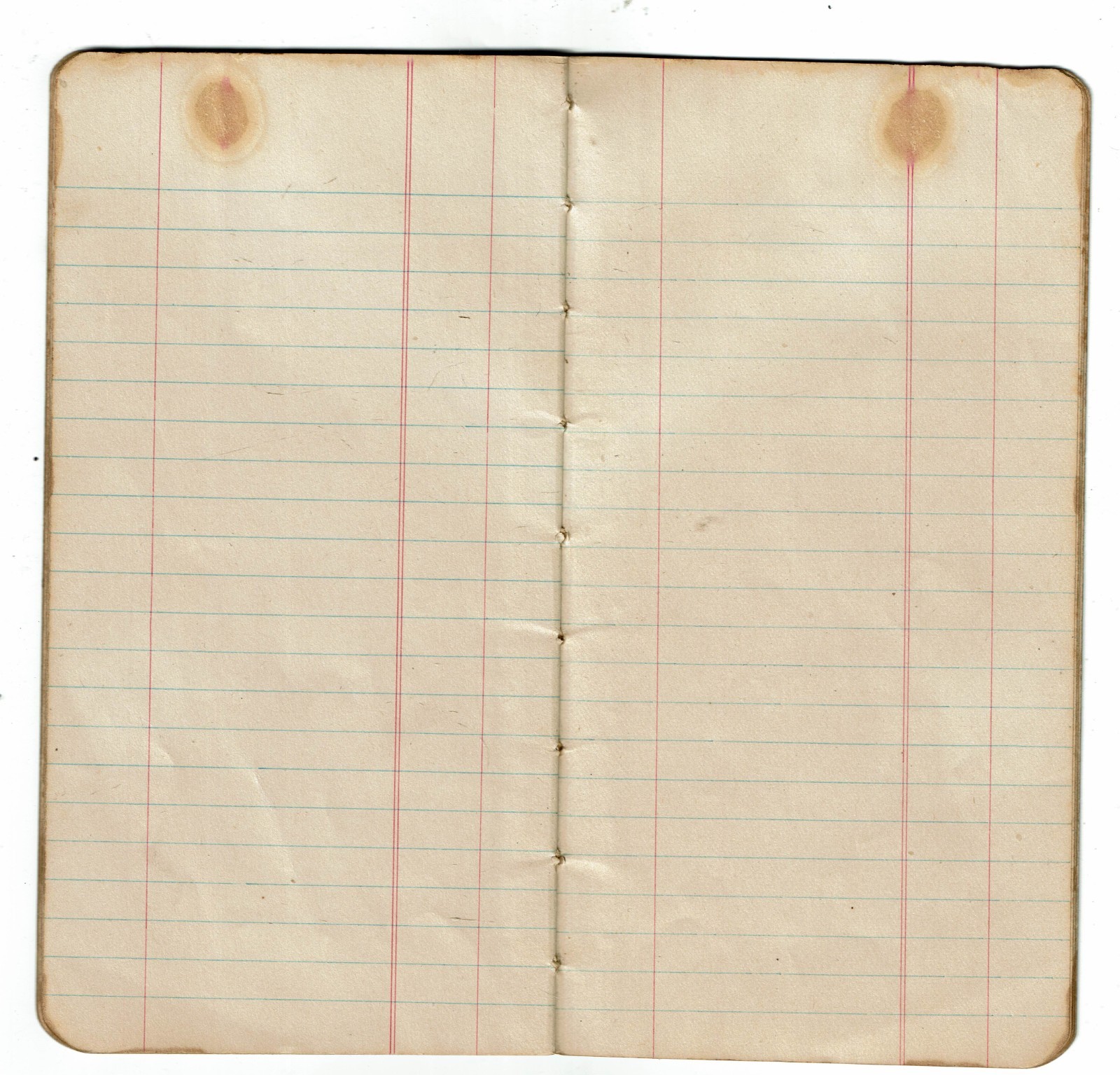 1915 grocery ledger book with 36 pages and original front and back covers