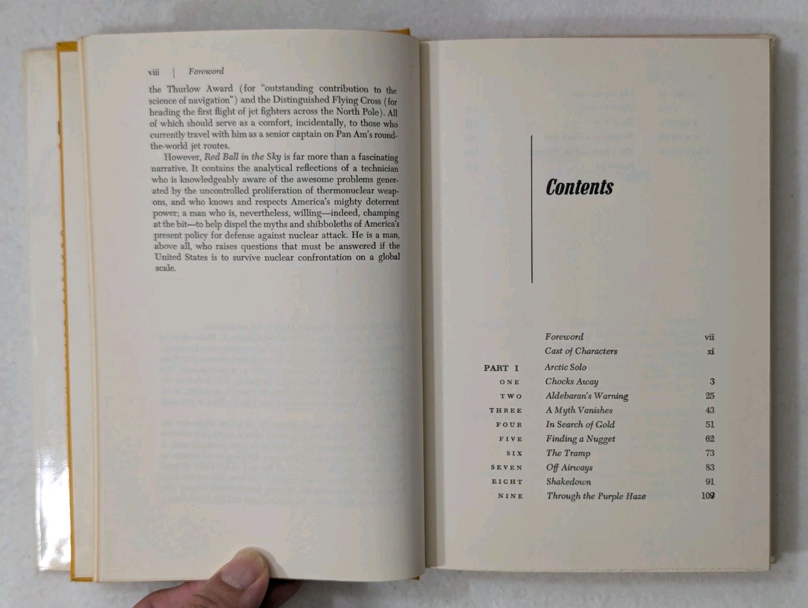 SIGNED Charles F. Blair Red Ball in the Sky 1969 2nd Print Hardcover