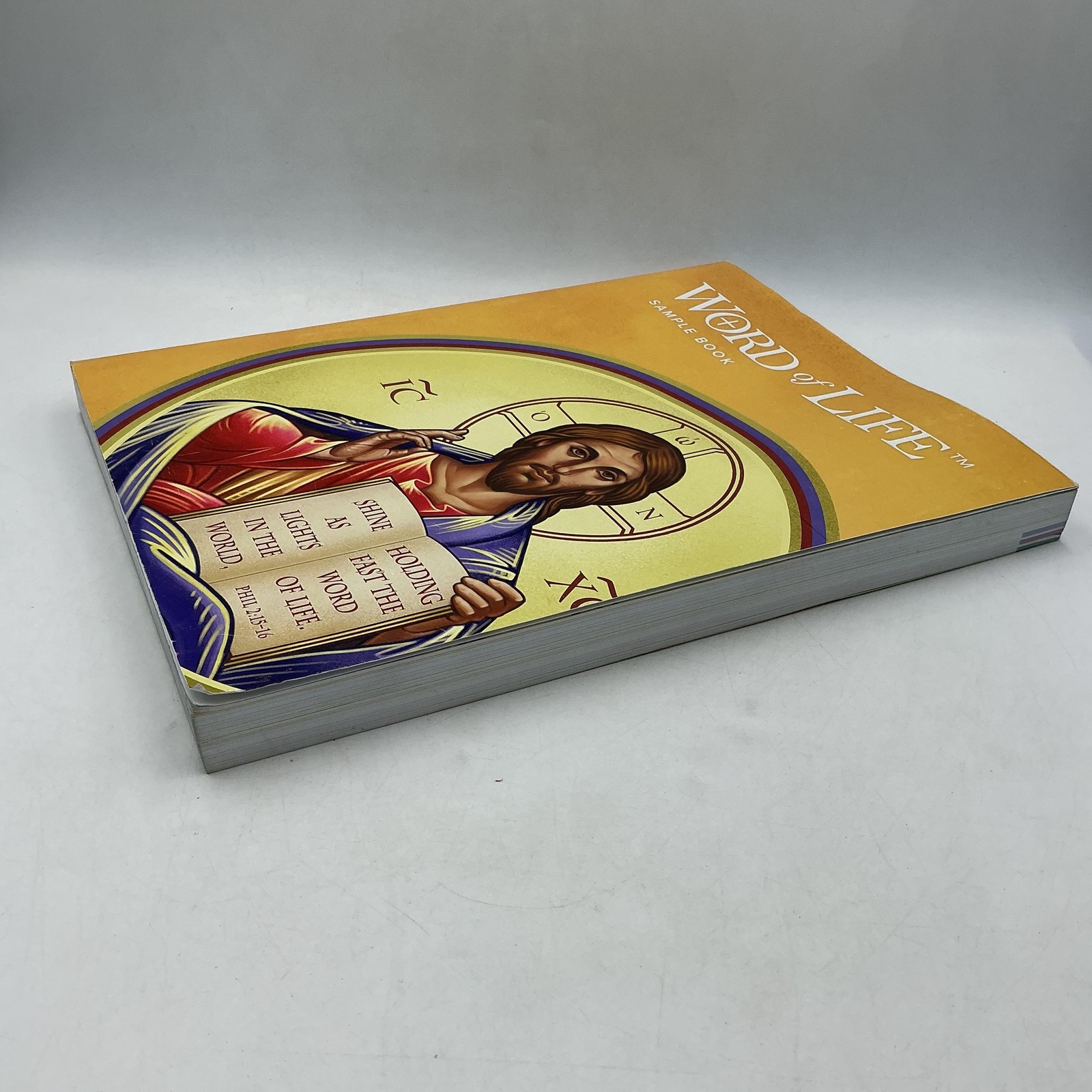 WORD Of LIFE Sample Book Augustine Institute Paperback Yellow Good Condition