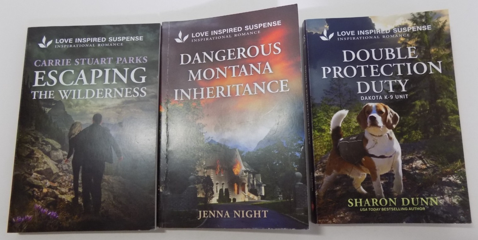 Harlequin Love Inspired Suspense Romance Books – Lot of 9 ( Oct-Dec 2025 )