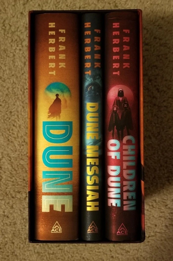 Dune, Dune Messiah, Children Of Dune Hardcover Box Set, Ace, 2024