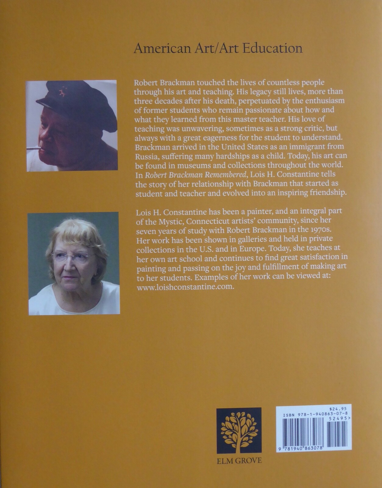 Robert Brackman Remembered (PB), New, by Lois H. Constantine, Signed by Author