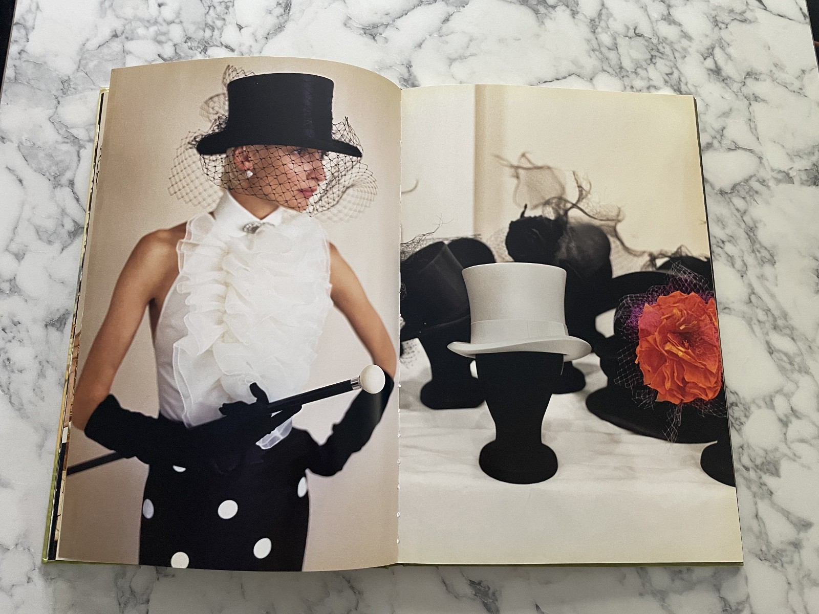 HUGE RARE 1st ED RALPH LAUREN 40TH ANNIV 88 PAGES FASHION DESIGN HARDCOVER BOOK