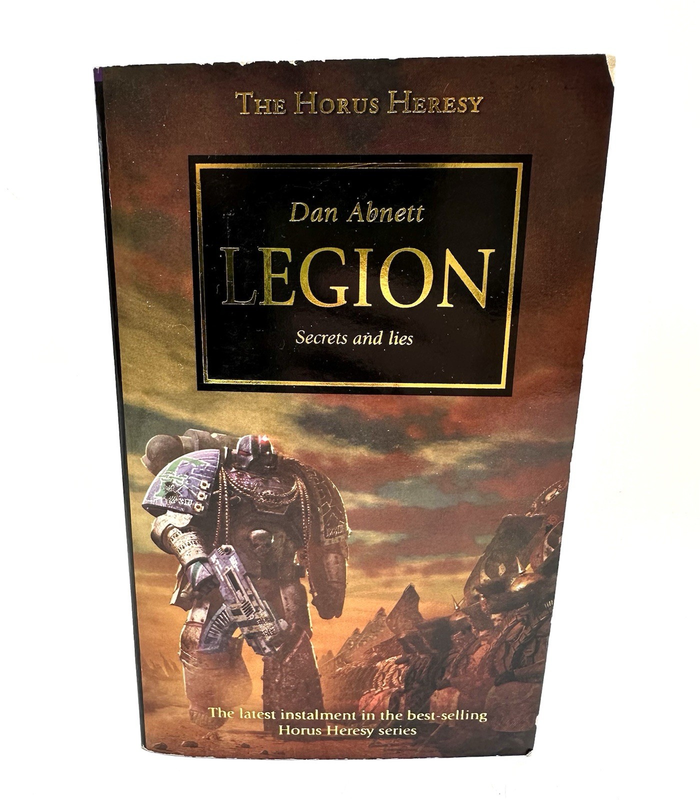 Legion by Dan Abnett The Horus Heresy Warhammer 40K First Printing MM PB Book