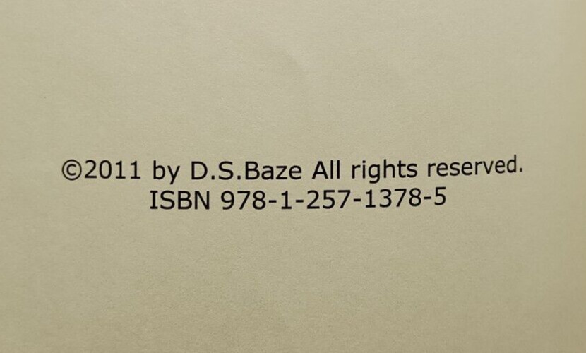 Soulmates D. S. Baze PB 2011 Romance Fiction Lulu Press Trade Paperback