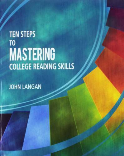 Ten Steps to Mastering College Reading Skills – Paperback By John Langan – GOOD